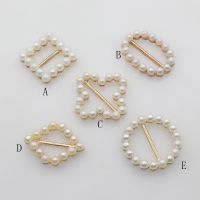 ZMASEY Metal Buckles Sale Price 10pcs/lot Mix Size Gold Buckles Metal for Shoes Ribbon Accessories Handwork Decoration