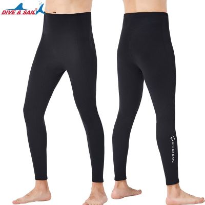 W Etsuit กางเกง Capris กางเกงขาสั้นผู้ชายผู้หญิงว่ายน้ำถุงน่อง3มิลลิเมตร2มิลลิเมตร1.5มิลลิเมตร N Eoprene เทอร์โม Leggings ดำน้ำดำน้ำท่องกีฬากลางแจ้ง
