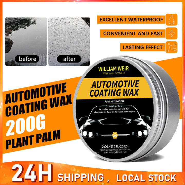 【Free Sponge】Hydrophobic Waterproof Car Wax Applicator Coat Polish