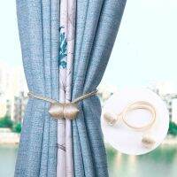 【CW】 New Magnetic Curtain Tiebacks Tie Rope Accessory Rods Accessoires Backs Holdbacks Buckle Holder