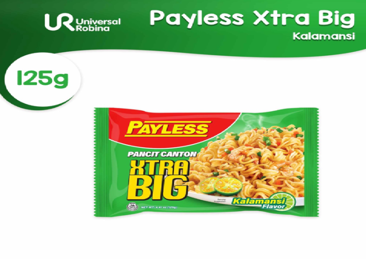 Payless Xtra Big Pancit Canton Kalamansi 125g - Pack of 6 | Lazada PH