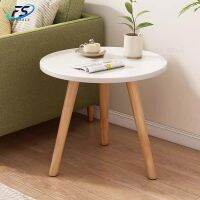 360 offical โต๊ะกลม มินิมอล 30*30*32cm ของแต่งบ้าน side table ห้องนอน สีขาว ห้องนั่งเล่น ฝั่งโซฟา