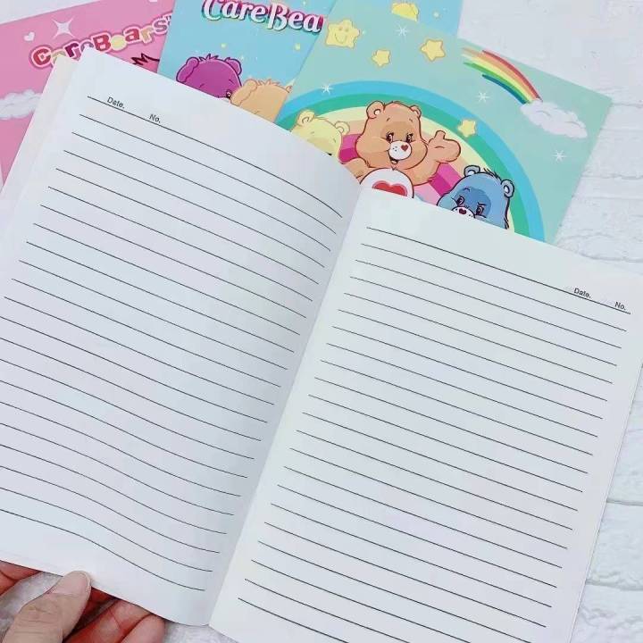 สมุดจดแคร์แบร์-carebear-มีทั้งหมด-4-ลาย-สมุดน่ารัก