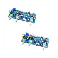 2X 2.1 Channel Subwoofer Preamp Board Amplifier Board Low Pass Filter Bass Preamplifier(Finished Product)