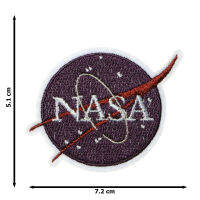 JPatch - โลโก้ องค์การนาซ่า (NASA) จรวด ยานอวกาศ สำรวจอวกาศ โลก กาแล็กซี่ เอเลี่ยน ยูเอฟโอ ดวงดาว  ตัวรีดติดเสื้อ อาร์มรีด อาร์มปัก มีกาวในตัว การ์ตูนสุดน่ารัก งาน DIY Embroidered Iron/Sew on Patches