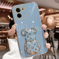 เคสโทรศัพท์ซิลิโคนสุดหรู Tecno Camon20 Pro แบรกเกอร์น่ารักกันกระแทกชุบปลอกอ่อน TECNO Camon 20 /Camon 20 Pro 4G 5G /Camon 20 Premier 5G เคสโทรศัพท์มือถือกันชน