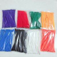 5x200mm Cable Tie 50pcs/pack Self-locking Nylon wire binding wrap straps 12 color width 4.5mm SGS Certified