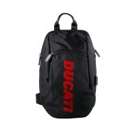 DUCATI กระเป๋าคาดอกดูคาติสีดำ ลิขสิทธิ์แท้ DCT49 159