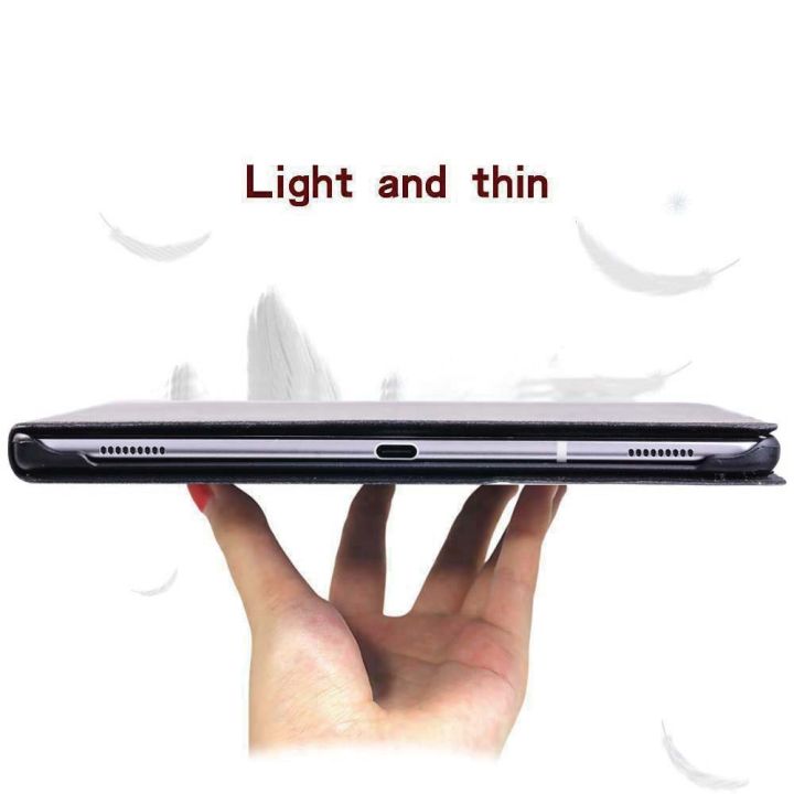 casing-tablet-เคสสำหรับ-alca-1t-7-103t-8-10a3-10สำหรับ7-inch8-inch10นิ้วฝาพับหนังเคสโทรศัพท์สีดำปากกาแท้