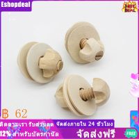 Eshopdeal【Ready Stock】 สกรูไม้ที่ถอดออกได้ 2pcs สกรูไม้ที่สามารถปรับได้สำหรับอุปกรณ์ไม้ DIY