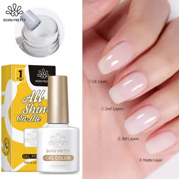 Gel Nail Polish Ice Transparent Milky White 20 Colors Gel - Temu