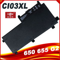 10.ในสต็อก95V CI03XL สำหรับ HP ProBook 640 645 650 655 G2 Series CI03 CIO3 48WH 801554-001 **