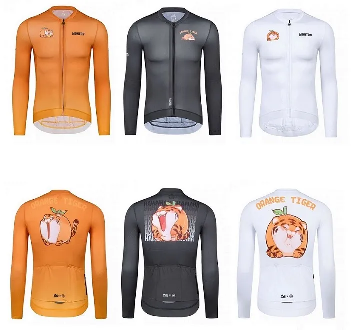 MALAYSIA READY STOCKMONTON MENS LONG SLEEVE CYCLING JERSEY SUMMER