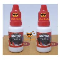 SUMA 3D เหมาะสำหรับปลากัดเก่ง เขี้ยวคม หนังเหนียว 12 ml. จำนวน 2 ขวด ช่วยให้ ฟันคมขึ้น เขี้ยวคม เกล็ดแข็ง ปลาคึกขึ้น ส่งฟรี.