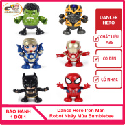 Đồ chơi robot nhảy múa hero dance Children Store, siêu nhân Iron man