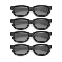 Polarized Passive 3D Glasses for 3D TV Real 3D Cinemas for Sony Panasonic 3D Gaming and TV Frame