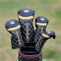 HONMA BERES Golf Woods Headcovers สำหรับ Driver Fairway Hybrid 135H Clubs ชุดหัว PU หนัง Unisex Protector อุปกรณ์กอล์ฟ