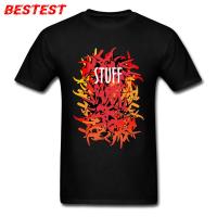 Hot Stuff Tee Men T Shirt Red Tops Guys Black T-shirts Peperoni Summer Art Clothes Cotton Tshirts Coupon Fun Printed Sweatshirts XS-4XL-5XL-6XL