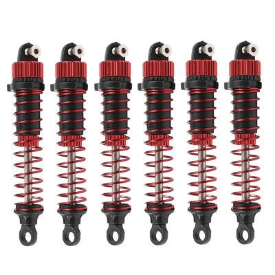 6Pcs Front and Rear Shock Absorber LG-ZJ03 for LAEGENDARY Legend 1/10 RC Car Accessories