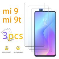 (Bishop Belle)3ชิ้นกระจกป้องกันสำหรับ Xiaomi Mi 9 9ครั้ง Ksiomi ป้องกันหน้าจอ Mi9 Mi9t T9 R Edmi 9หมายเหตุ9ครั้งกระจก Xiomi Xiami 9H