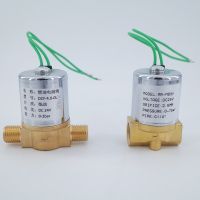 GOGO Normally Closed 2 Way Brass Gas Mini Solenoid Valve 1/8 1/4 M12 1.5mm/2.5mm/3mm Pneumatic Welding Machine Burner Valve Valves