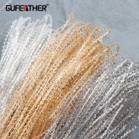 【YF】 GUFEATHER-Acessórios para Fazer Jóias C58 Banhado A Ouro 18K Encantos De Cobre Pingentes DIY Feitos À Mão 2m Lot