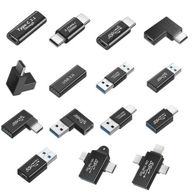 【YF】 OTG Type C Adapter USB Male to Female USB-C Converter for Macbook Samsung S21 Huawei Phone Cable Connector