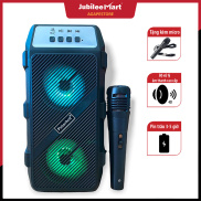 Loa Kẹo Kéo Có Mic Hát Karaoke, loa kẹo kéo karaoke bluetooth mini