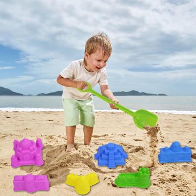 ของเล่นโมเดลปราสาททรายสำหรับเล่นทรายของเล่นน้ำสำหรับสวน6ชิ้น/เซ็ต B2C1