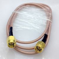 【NEW】 Glam Carnival ขั้วต่อ RF แบบ RG316สำหรับชาย Coaxial SMA SMA ถึงเมตรขั้วต่อ SMA SMA แบบ RF สายเคเบิลสายเคเบิลตัวผู้1ให้แสงสว่าง