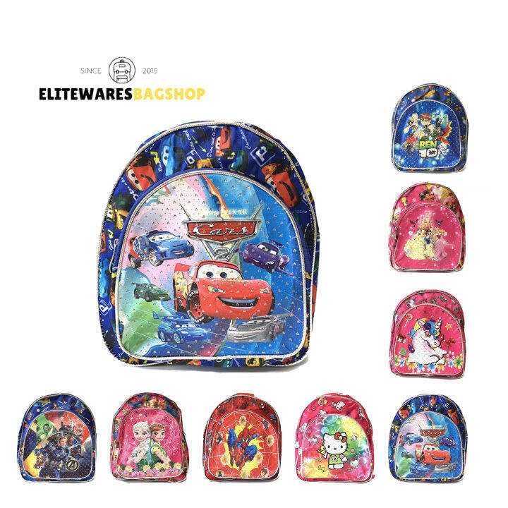 Boy and Girl Kids Bag Cartoon Character Bag Preschool Nursery Primary