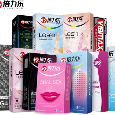[ ของแท้!!! ] Pleasure more condoms 50-52-54-55-56-58-60-63-65-67mm ถุงยางอนามัยทุกขนาด [ ราคา ถูก / ส่ง ]