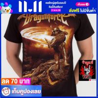 เสื้อวง DRAGONFORCE เสื้อวินเทจ ผ้าร้อยแท้ ดรากอนฟอร์ซ ไซส์ยุโรป RCM1333