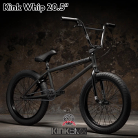 จักรยานBMX 20.5นิ้ว bmx Kink Whip 20.5" - Matte Translucent Black