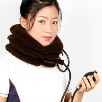 【HOT】 fzuyoe Inflatable คอรถแทรกเตอร์ Cervical Vertebra Traction Soft Brace อุปกรณ์หน่วยสำหรับปวดหัวกลับไหล่คอ Pain Massager