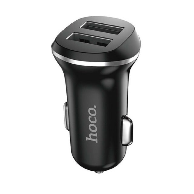 hoco-z1-หัวชาร์จในรถยนต์-car-charger-2usb-2-1a-max-ชาร์ทรถ-ชาร์จรถ-carcharge-หัวชาร์ทรถยนต์