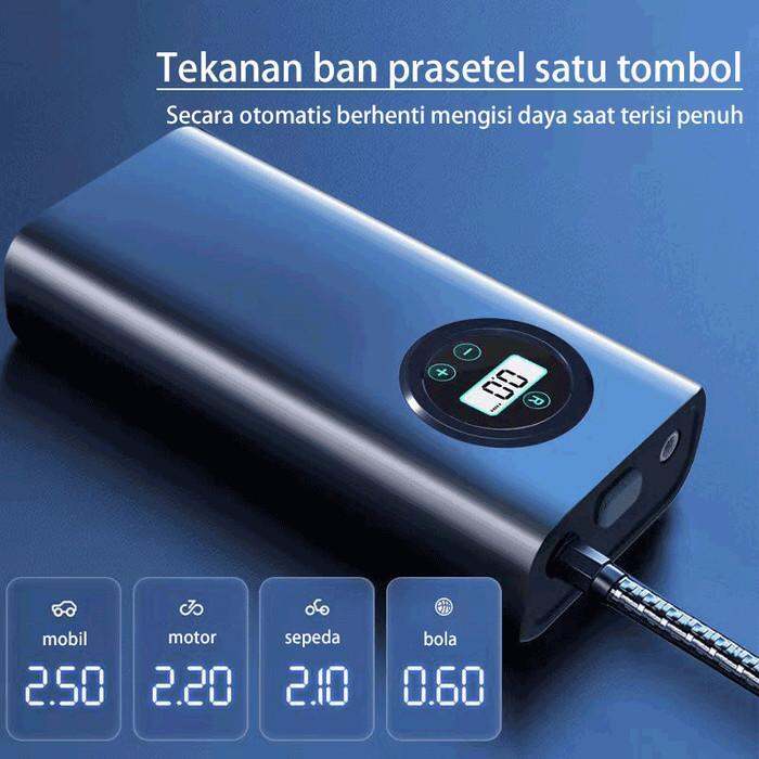 ZACRO POMPA BAN ELEKTRIK MOTOR MOBIL DELAPANJT.STORE Lazada Indonesia