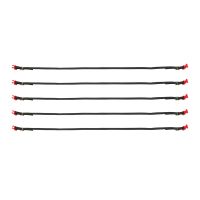 5Pcs RC Car Roof Luggage Rack Rope Decorate Strap for 1/10 RC Crawler Car AXIAL SCX10 Traxxas TRX4 RC4WD D90 CC01