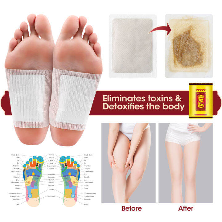 Hailicare Ginger Foot Patch Detox Remove Moisture Patches Loss Weight