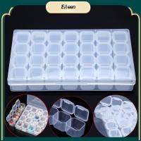 EILEEN แฟชั่น พลาสติก ปรับได้ เคสลูกปัด กล่องเก็บของ เครื่องประดับ เล็บ Rhinestones Organizer