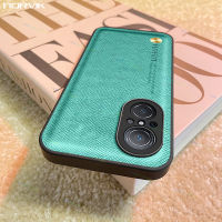 NORVIK หรูหราสีฟ้าอ่อนผ้าสีฟ้าเคสโทรศัพท์หนังสำหรับ Huawei Nova 11 10 9 SE Y91 Y90 Y71 Y70 P60 Honor 90 Lite 70 50 Pro 4G 5G ซิลิโคนนิ่มเลนส์เต็ม N14-1ฝาครอบเคสกันกระแทก