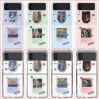 Galaxaloz flip 4ศัพท์เกาหลี casepost Samsung Galaxy Hard TANK Jelly Case โพลีคาร์บอเนต Slim hand. ผลิตจากเกาหลี