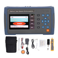 Optical Time Domain Reflectometer 3.97in Automatic OTDR Fiber Optic Obstacle Tester 60KM 100-240V