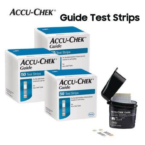 Accu-Chek Guide Test Strips 50s 100s / Accucheck Blood Glucose (EXP ...