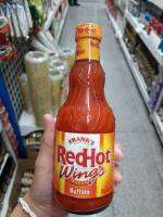 Franks Redhot Original Cayenne Pepper Sauce 340ml./[คีโต]ซอสหมักปีกไก่ แฟร้งคส์ เรดฮอต วิงส์ บัฟฟาโล่ซอส