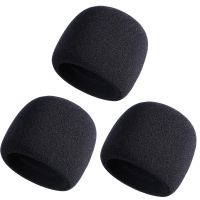 Mic Cover Sponge Microphone Windsn For Blue Yeti Yeti Pro Condenser Microphone (Black 3 Pack)