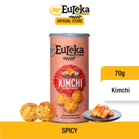 Eureka Popcorn Kimchi แบบกระปุก น้ำหนัก 70 กรัม BBF.28/12/23