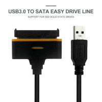 40ซม. USB 3.0 SATA 3สาย Sata To USB Adapter สูงสุด6 Gbps รองรับ2.5นิ้วภายนอก SSD HDD Hard Drive 22 Pin Sata III สาย