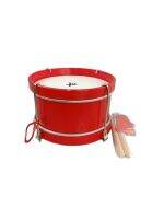 Red Marching Drum with Strap