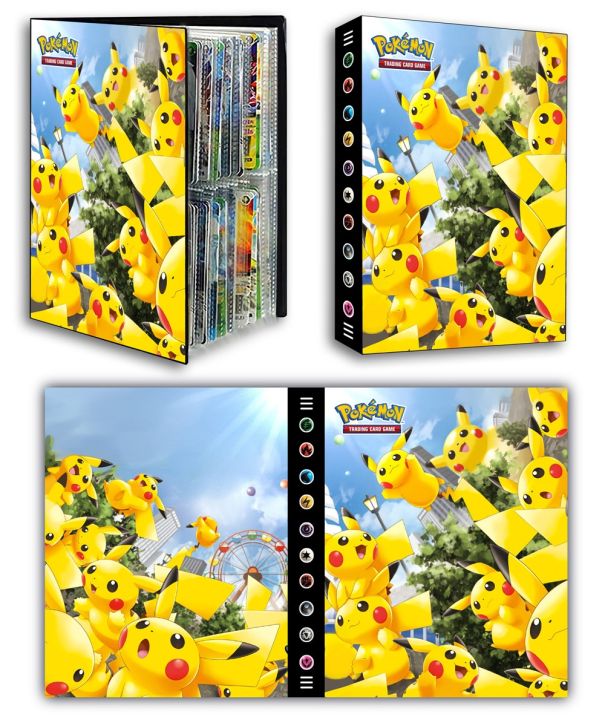 anime-240pcs-pokemon-cards-kawaii-album-books-game-charizard-pikachu-anime-toys-collection-card-pack-collection-booklet-kids-toy